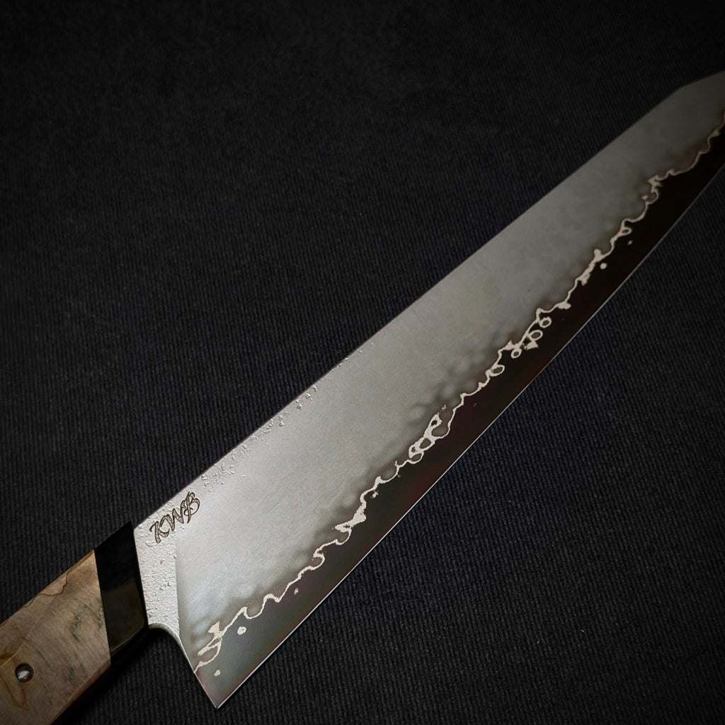 Handmade 285mm San-Mai Carving Knife by KWB