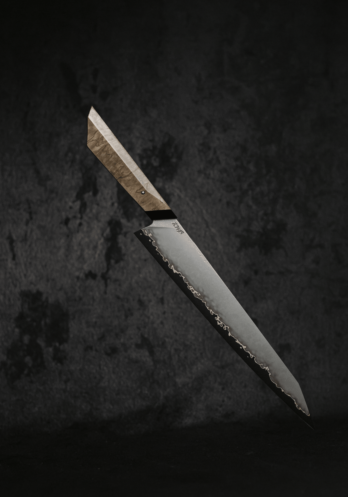 Handmade 285mm San-Mai Carving Knife by KWB