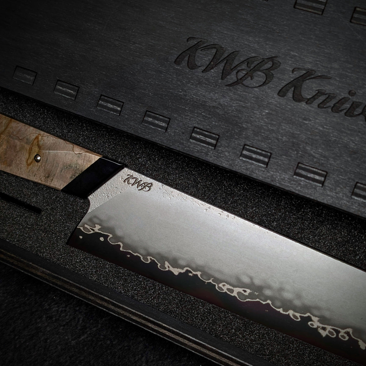 Handmade 285mm San-Mai Carving Knife by KWB