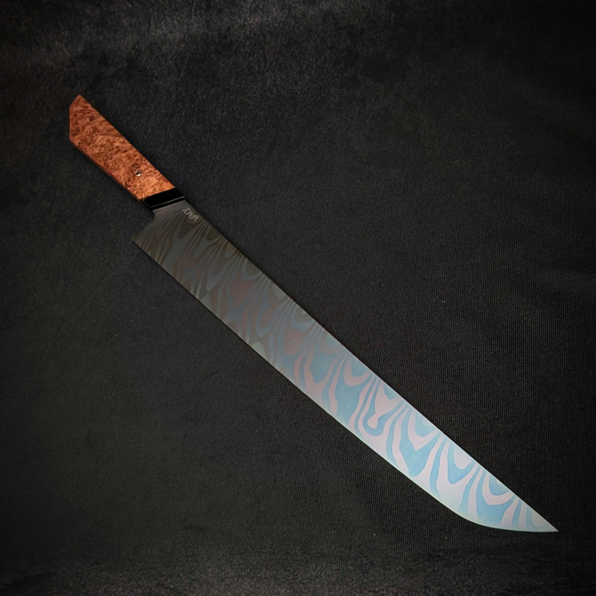 Handmade 360mm Damascus Sushi Knife by KWB