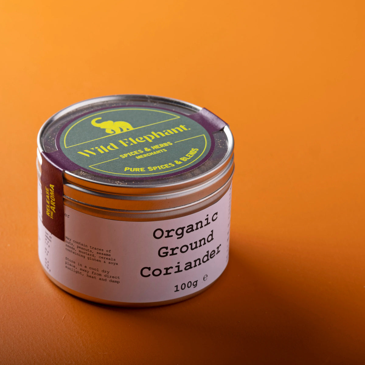Organic Ground Coriander 100g by Wild Elephant, view 5