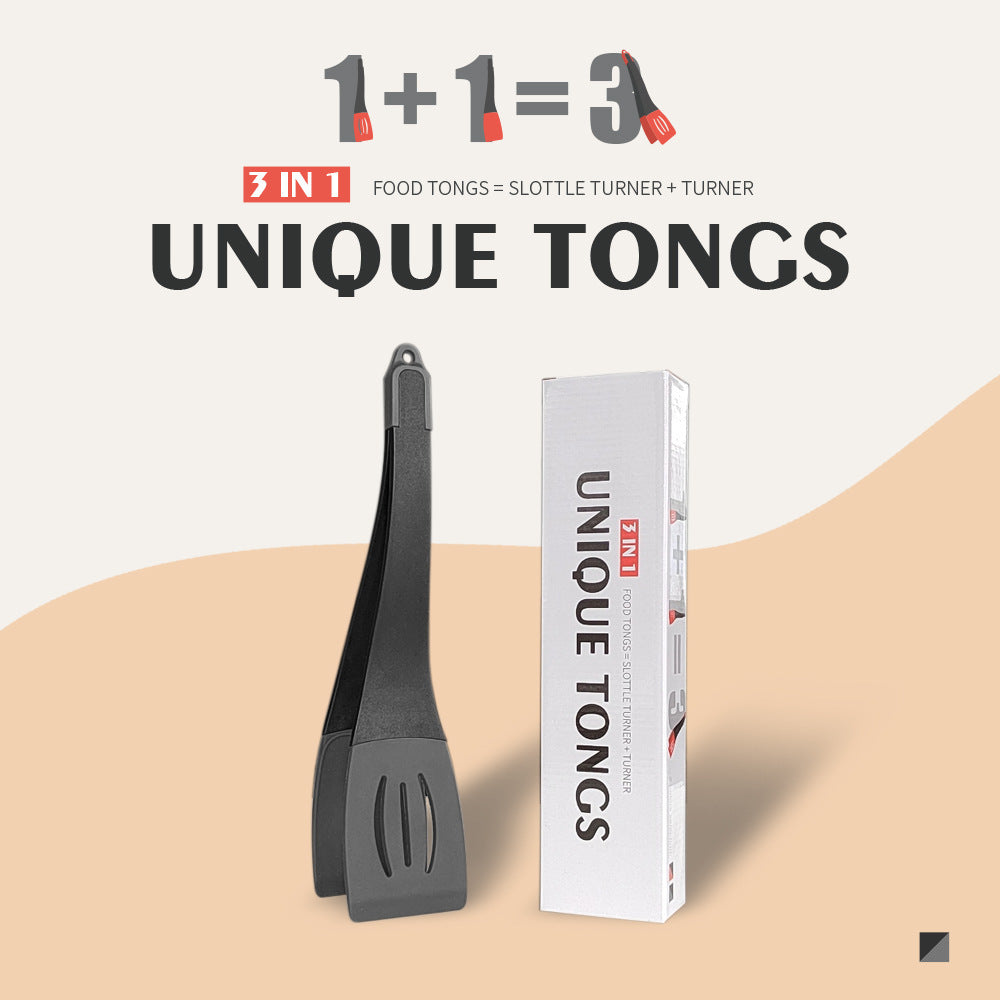 3-in-1 silicone spatula tongs, view 10