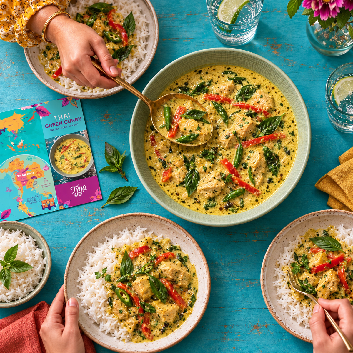 Green Thai Curry Recipe Kit by Tyga, view 3