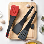 3-in-1 silicone spatula tongs, view 6
