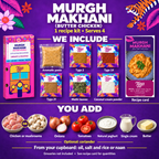Murgh Makhani Butter Chicken Recipe Kit by Tyga, view 2