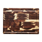 Parquet acacia wood cutting board, view 3