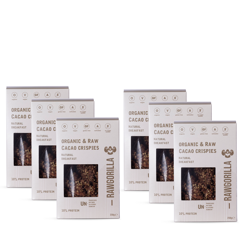 Cacao Crispies 250g by Raw Gorilla, view 7