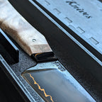 Handmade 85mm Copper Herb Cleaver by KWB Knives