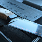Handmade 85mm Copper Herb Cleaver by KWB Knives