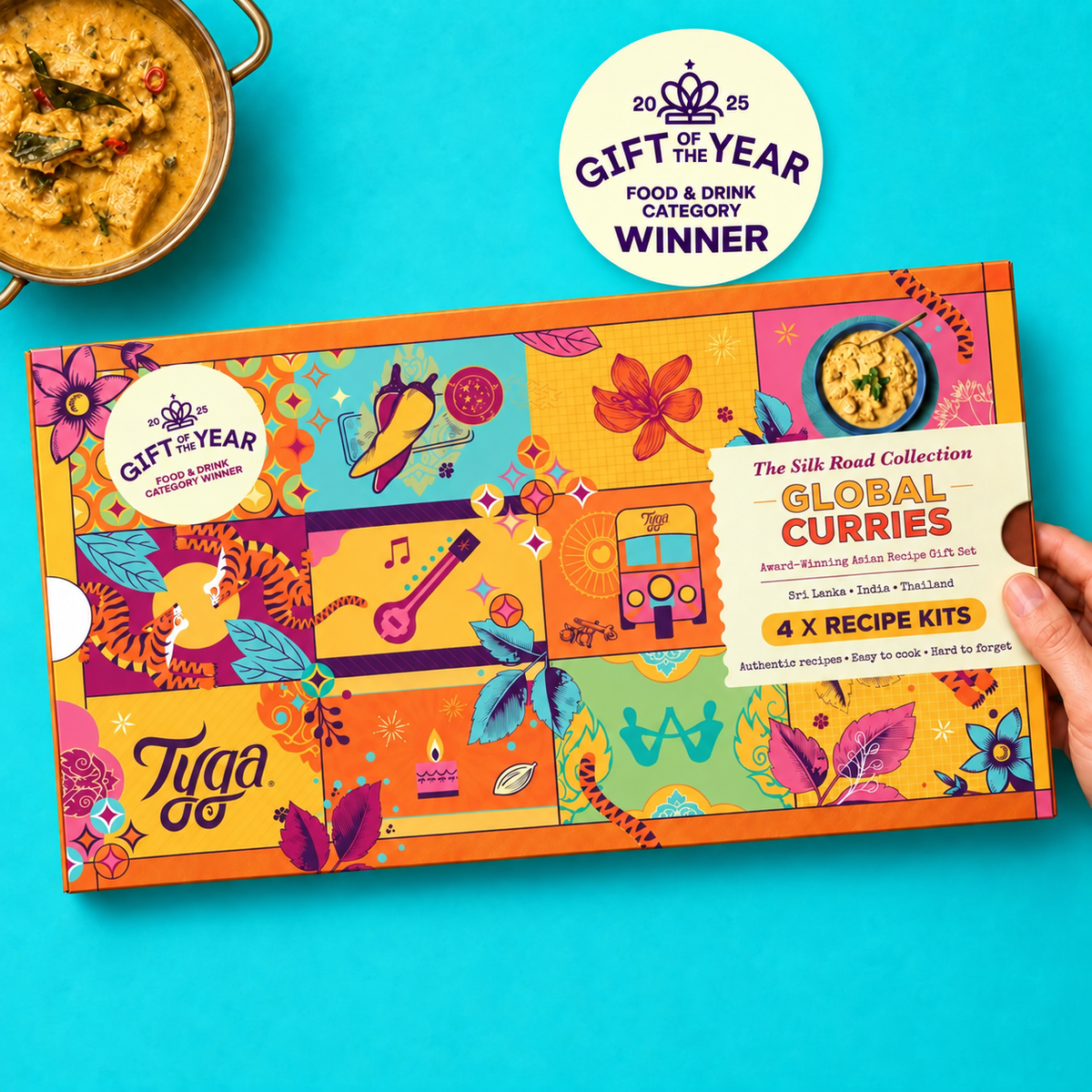 Global Curries Recipe Kit Gift Set by Tyga
