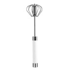 Stainless steel semi-automatic push whisk, view 11
