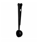 Stainless steel coffee scoop with bag clip, view 4