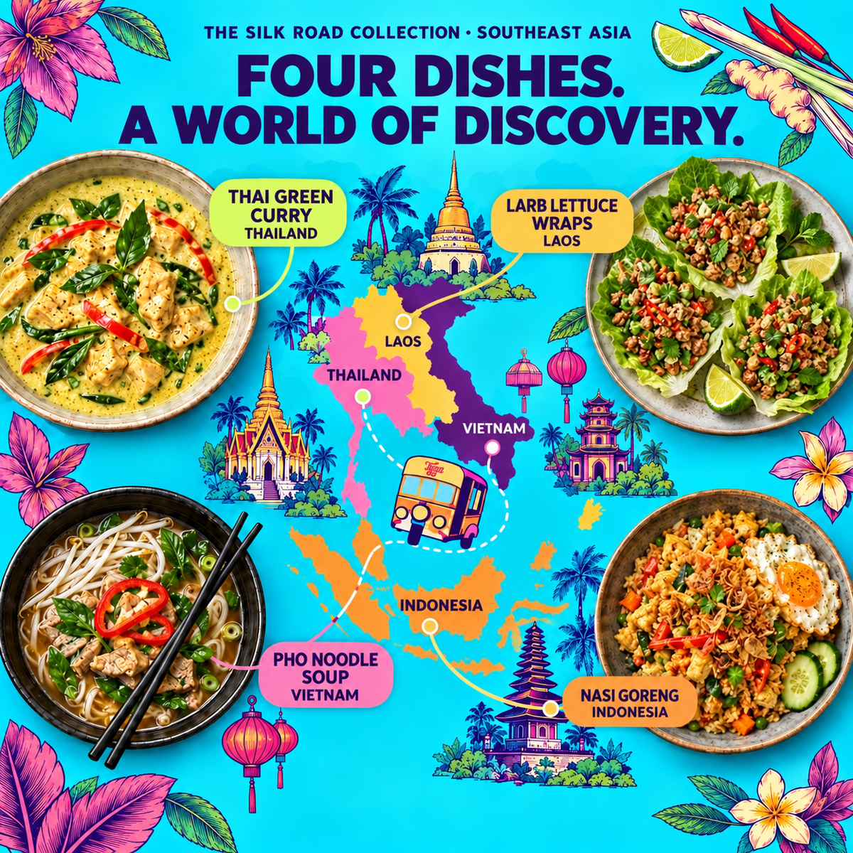 South East Asia Recipe Kit Gift Set by Tyga, view 5