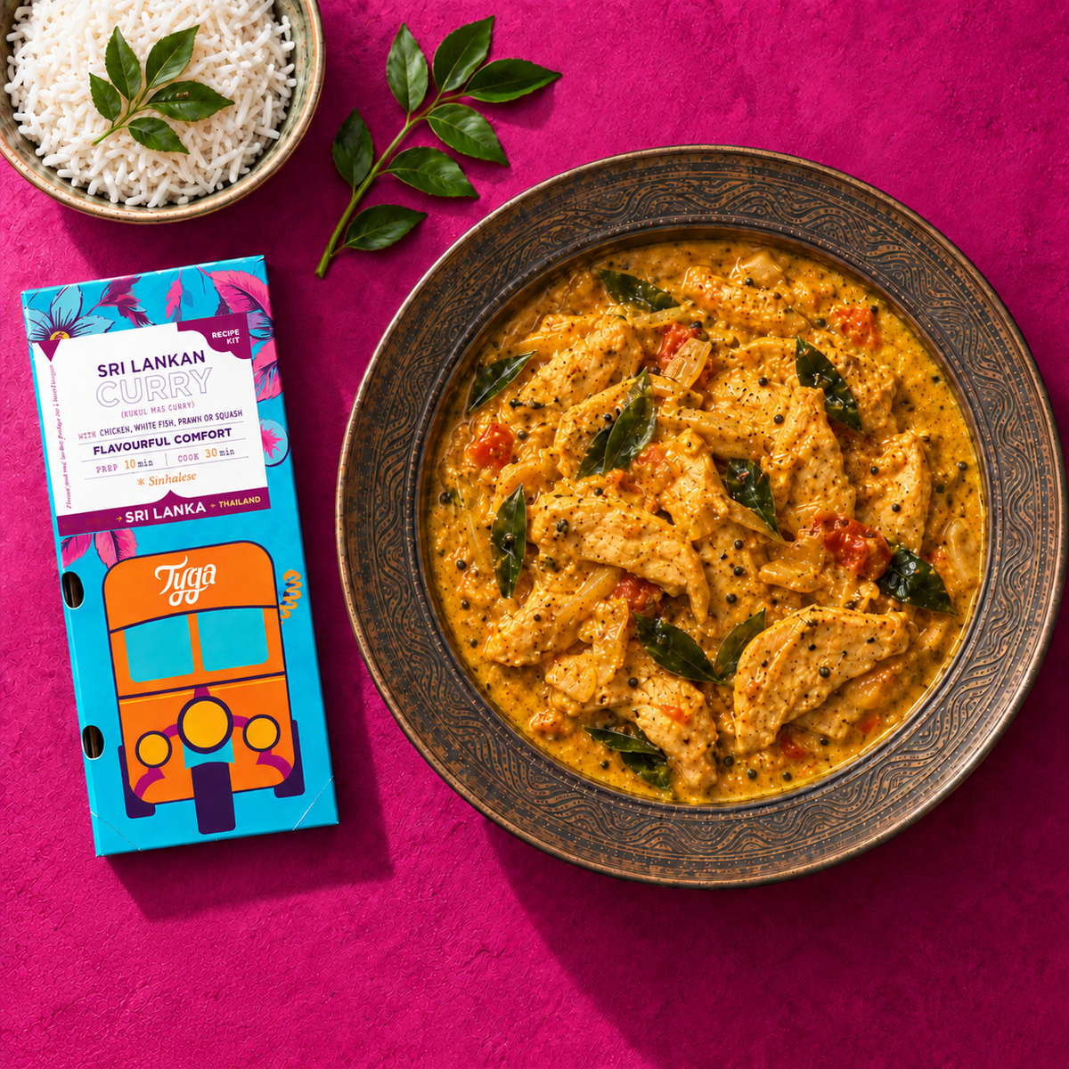 Sri Lankan Curry Recipe Kit by Tyga