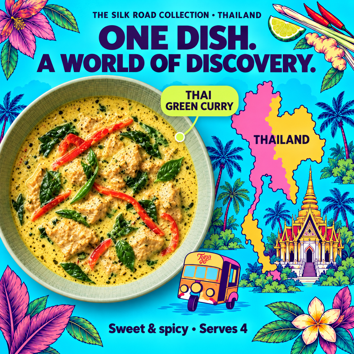 Green Thai Curry Recipe Kit by Tyga, view 5