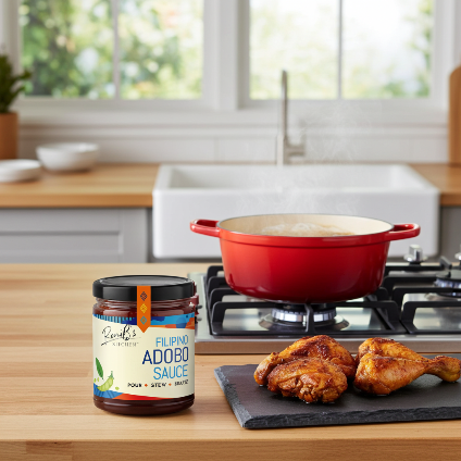 Filipino Adobo Sauce 190ml by RoniB's Kitchen