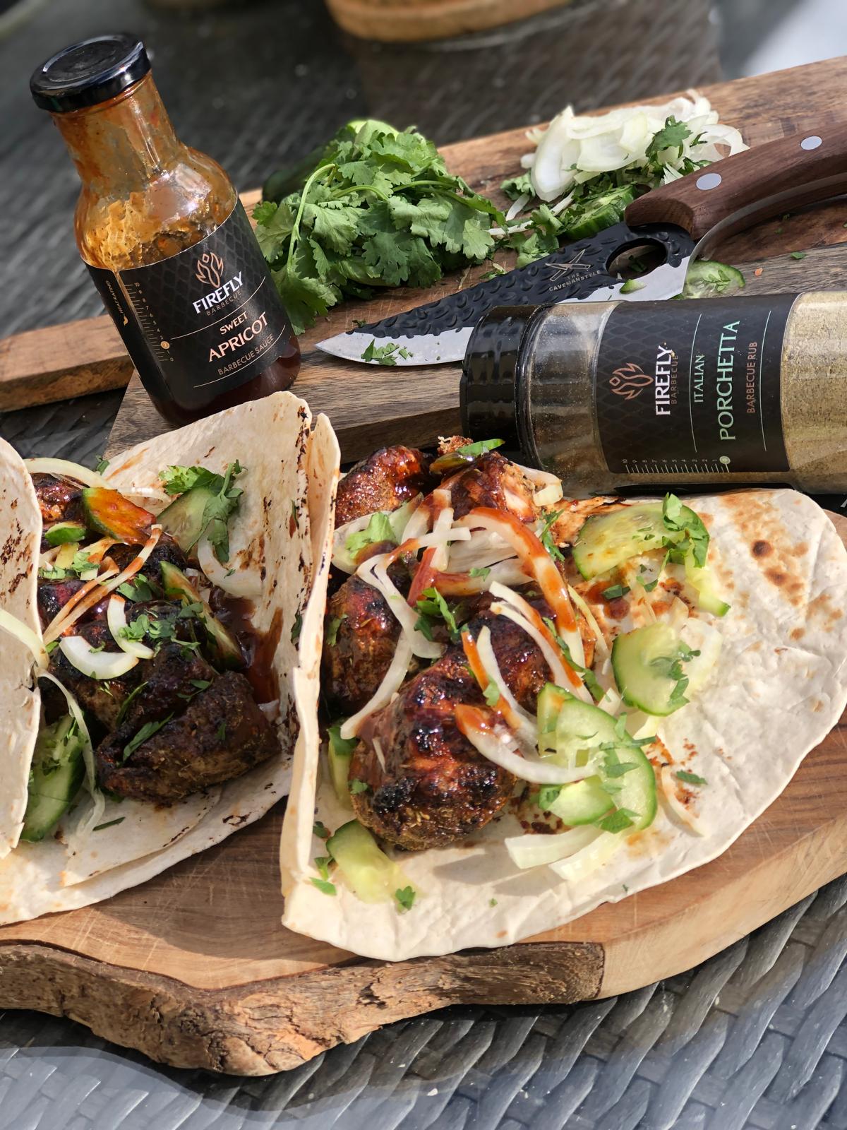 Sweet Apricot BBQ Sauce by FireFly Barbecue