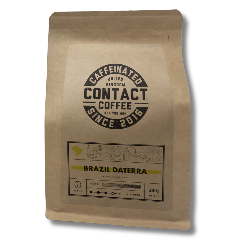 Single Origin Brazil Daterra Coffee by Contact