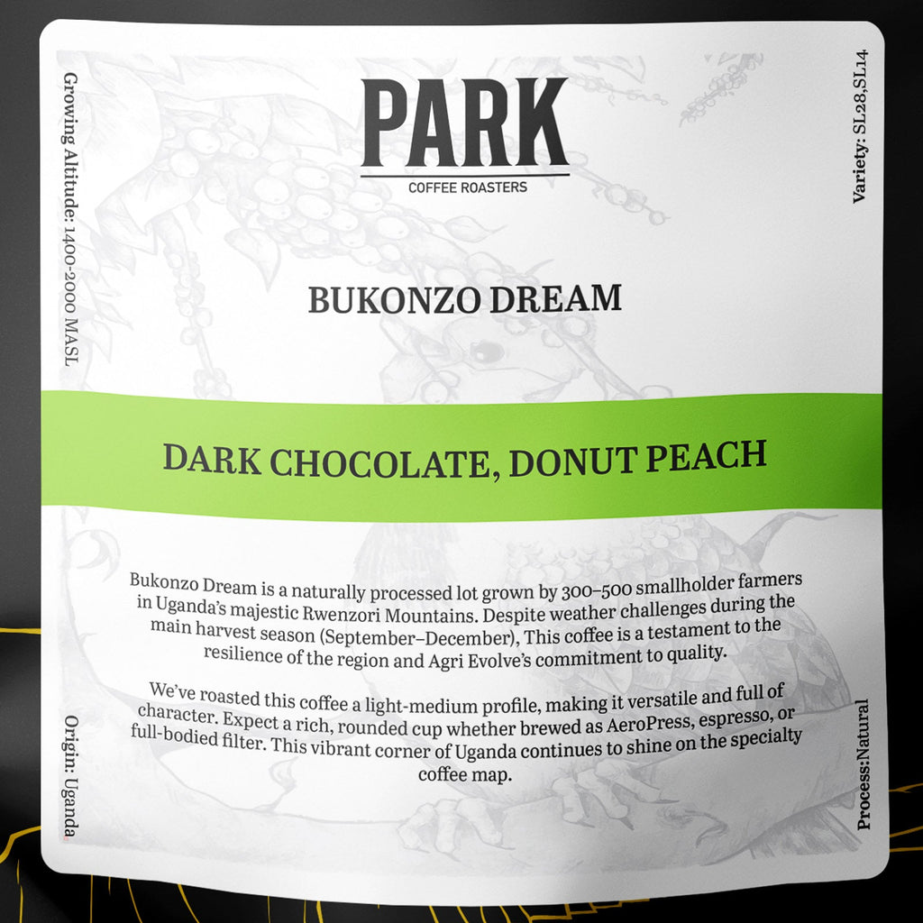 Bukonzo Dream Uganda Coffee by Park Coffee