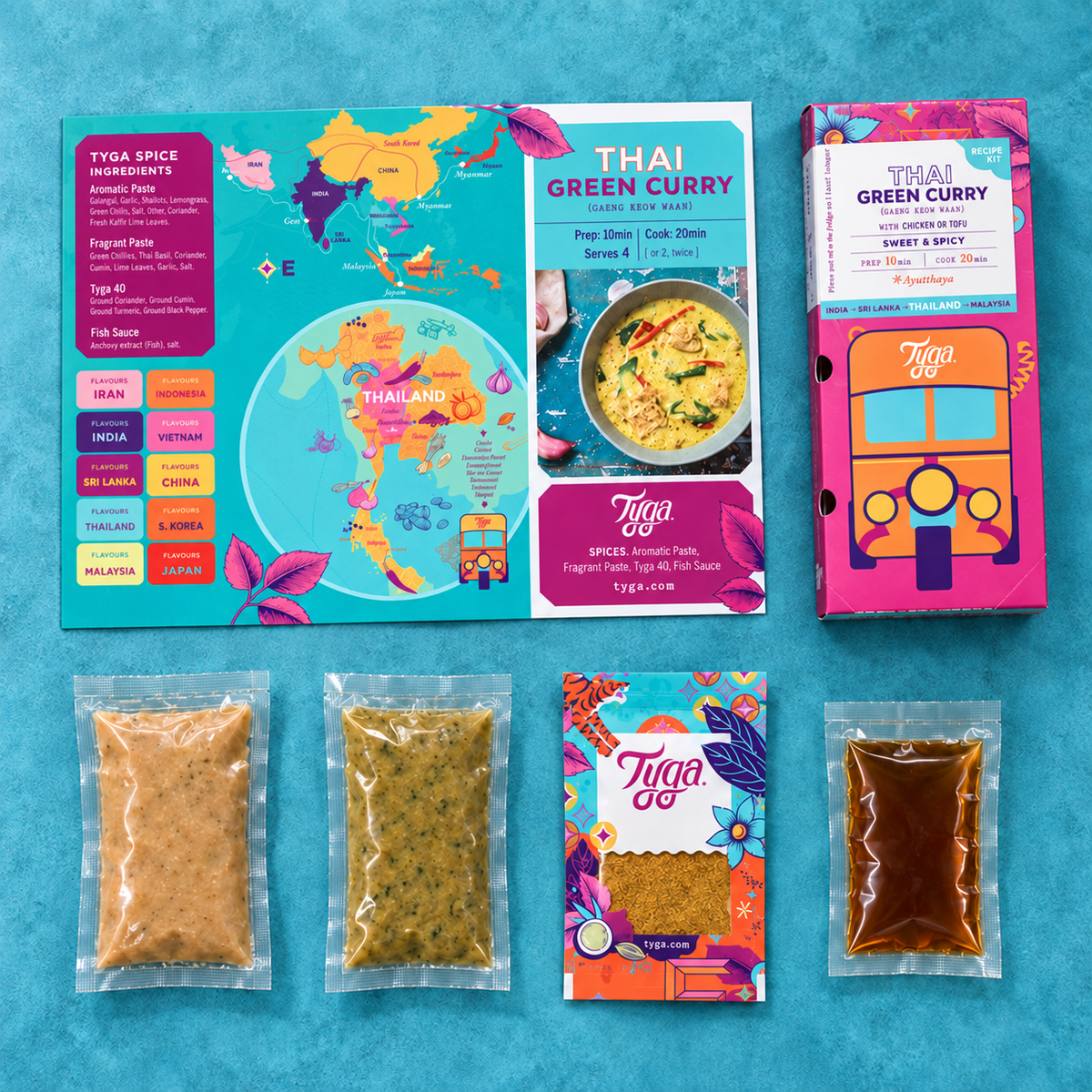 Green Thai Curry Recipe Kit by Tyga, view 4