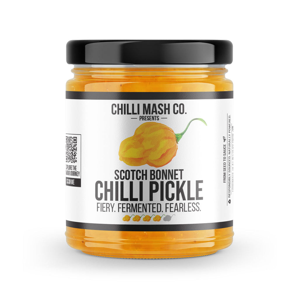 Scotch Bonnet Chilli Pickle 190g by Chilli Mash Co.