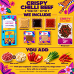 Crispy Chilli Beef Recipe Kit by Tyga, view 2