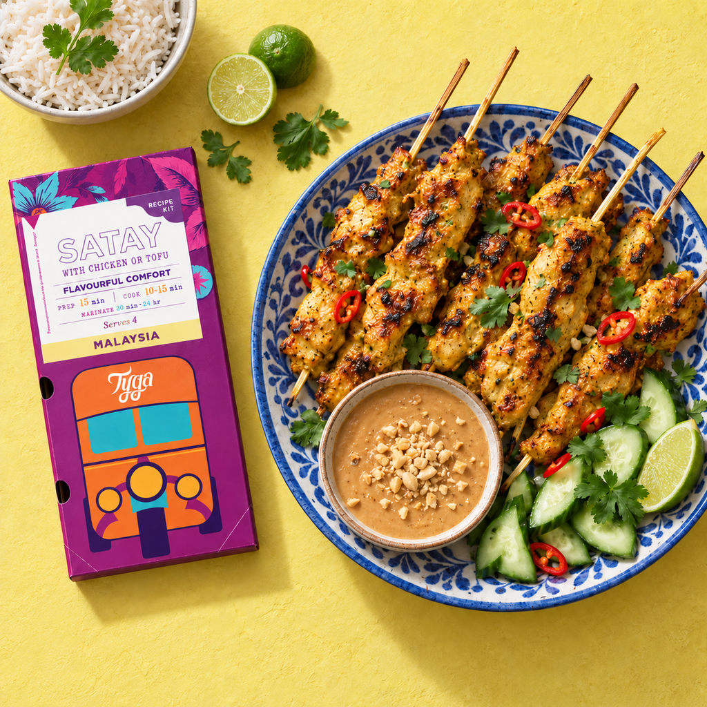 Satay Recipe Kit by Tyga