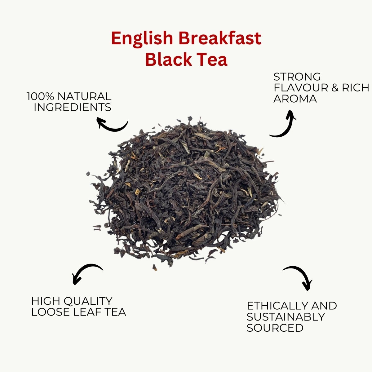 English Breakfast Loose Leaf Tea by Camellios