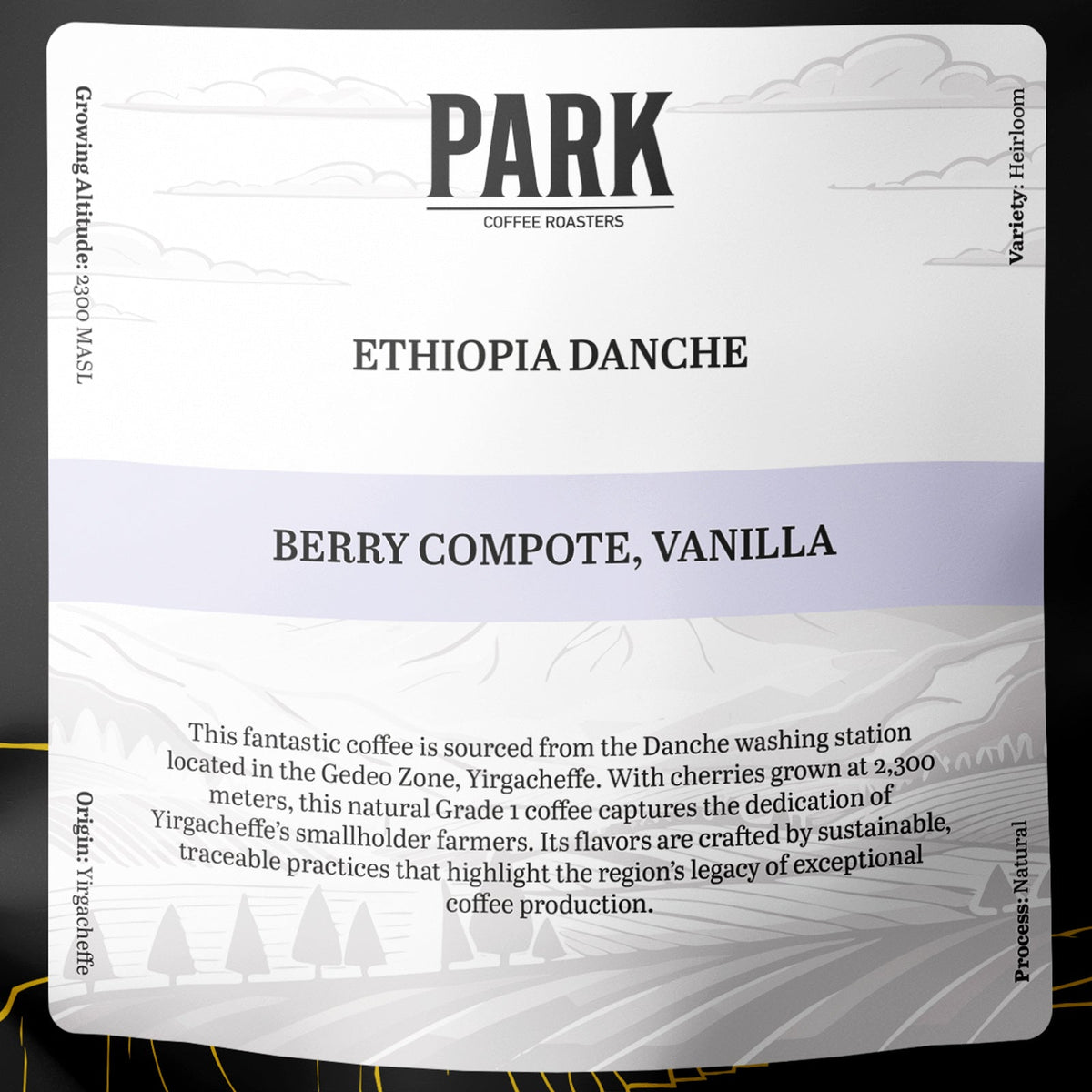 Ethiopia Danche Natural Coffee by Park Coffee