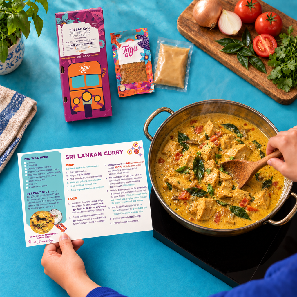 Global Curries Recipe Kit Gift Set by Tyga, view 9