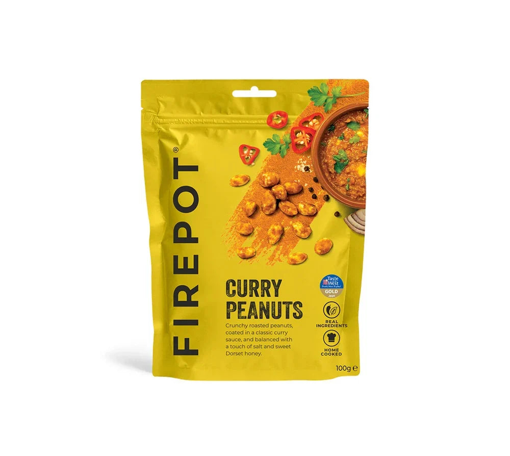 Firepot Curry Peanuts 100g