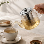 Glass Teapot with Infuser 600ml by Camellios