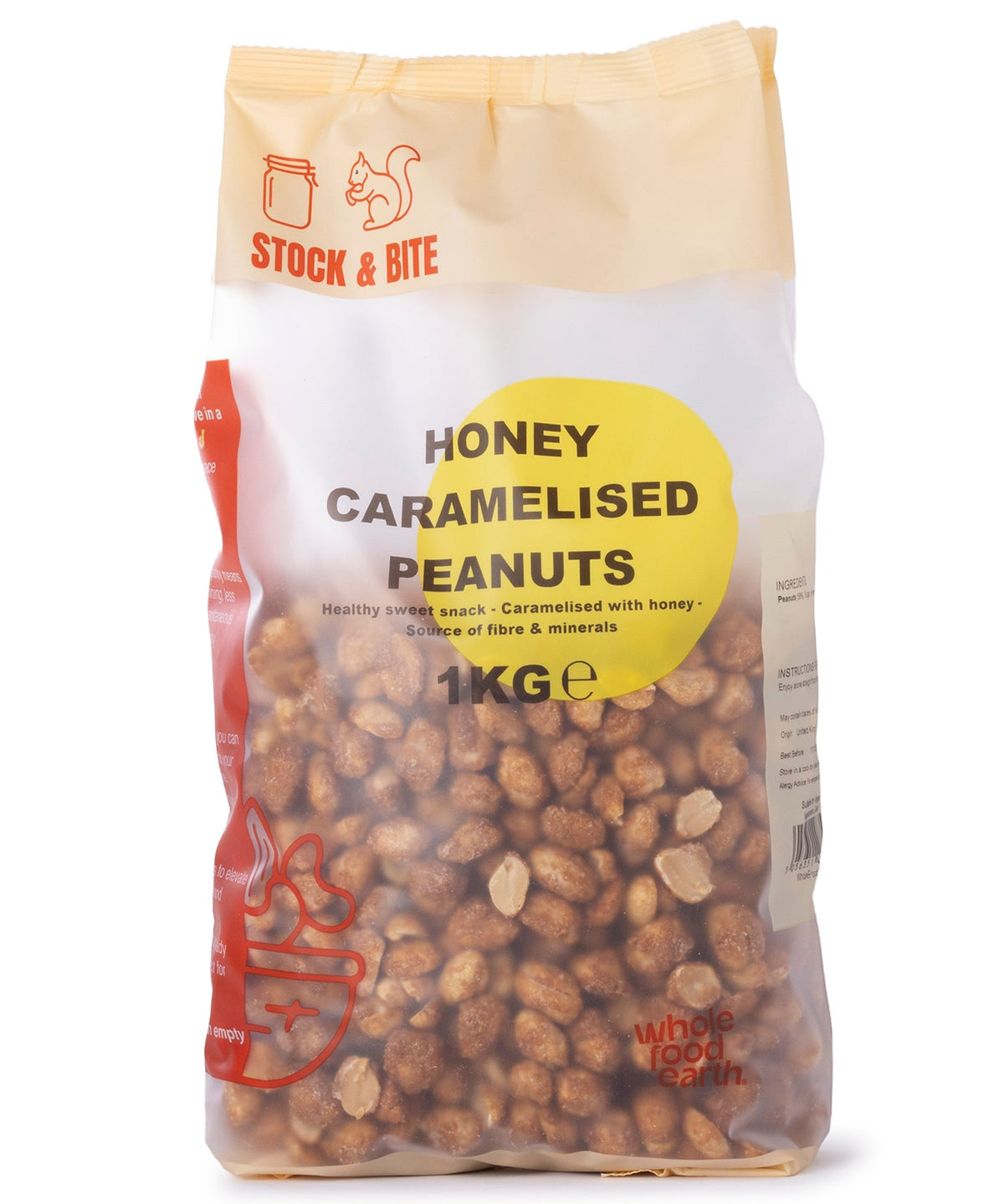 Honey Caramelised Peanuts 1kg by Stock & Bite