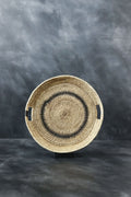 Handwoven Makenge root tray from Zambia