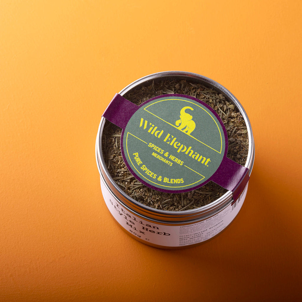 Organic Italian Style Herb Mix 80g by Wild Elephant, view 5