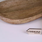 Jarita Oval Wooden Serving Dishes Set of 2