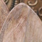 Jarita Oval Wooden Serving Dishes Set of 2