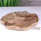Kavira Divided Mango Wood Serving Dish by Maravi