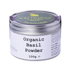 Organic Basil Powder 100g by Wild Elephant