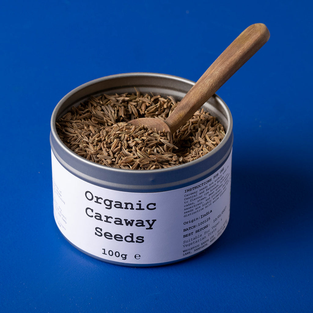 Organic Caraway Seeds 100g by Wild Elephant, view 3