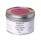 Organic Ceylon Cinnamon Sticks 80g by Wild Elephant