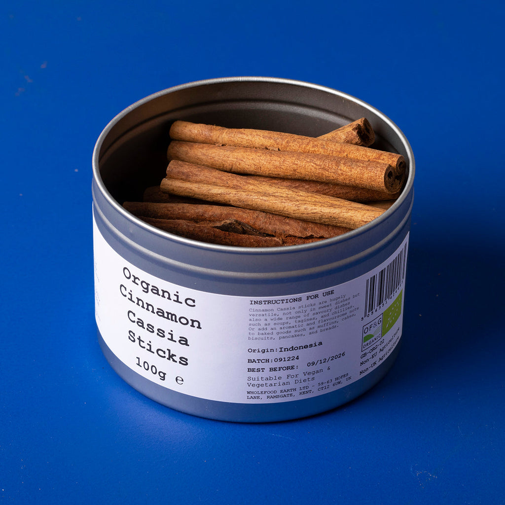 Organic Cinnamon Cassia Sticks 100g by Wild Elephant, view 4
