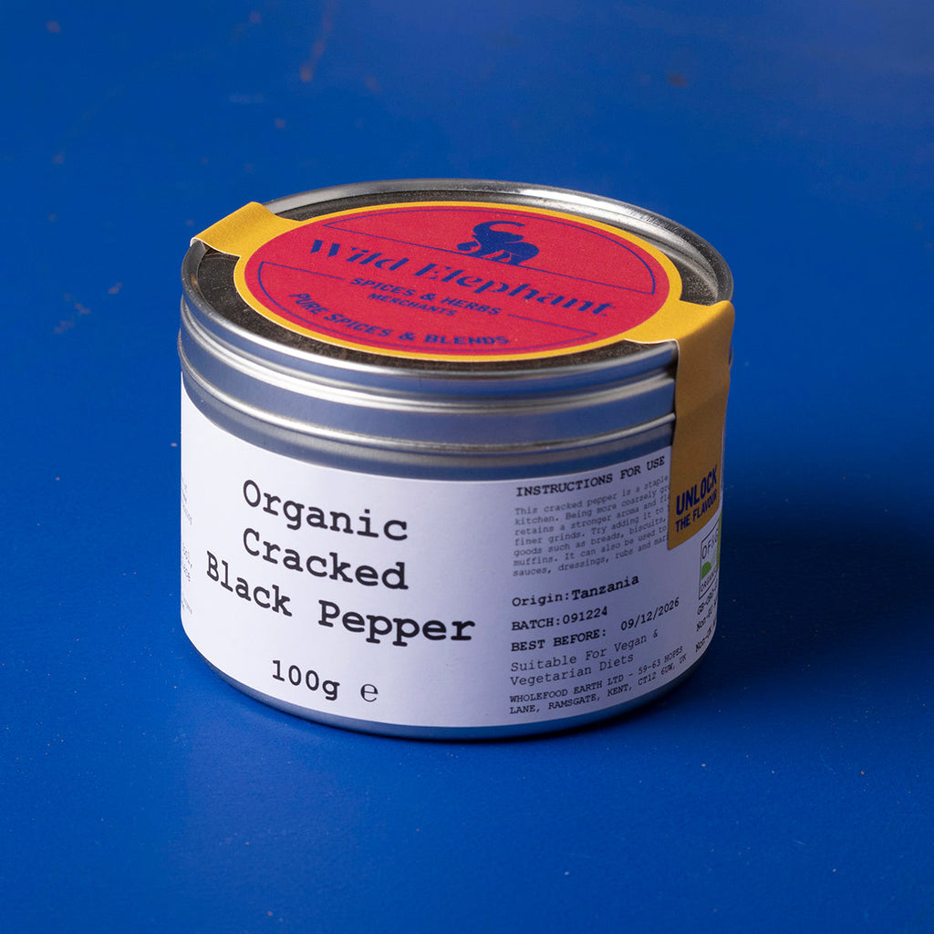 Organic Cracked Black Pepper by Wild Elephant, view 5