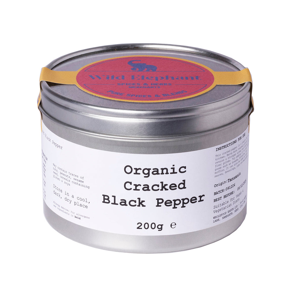 Organic Cracked Black Pepper by Wild Elephant, view 7