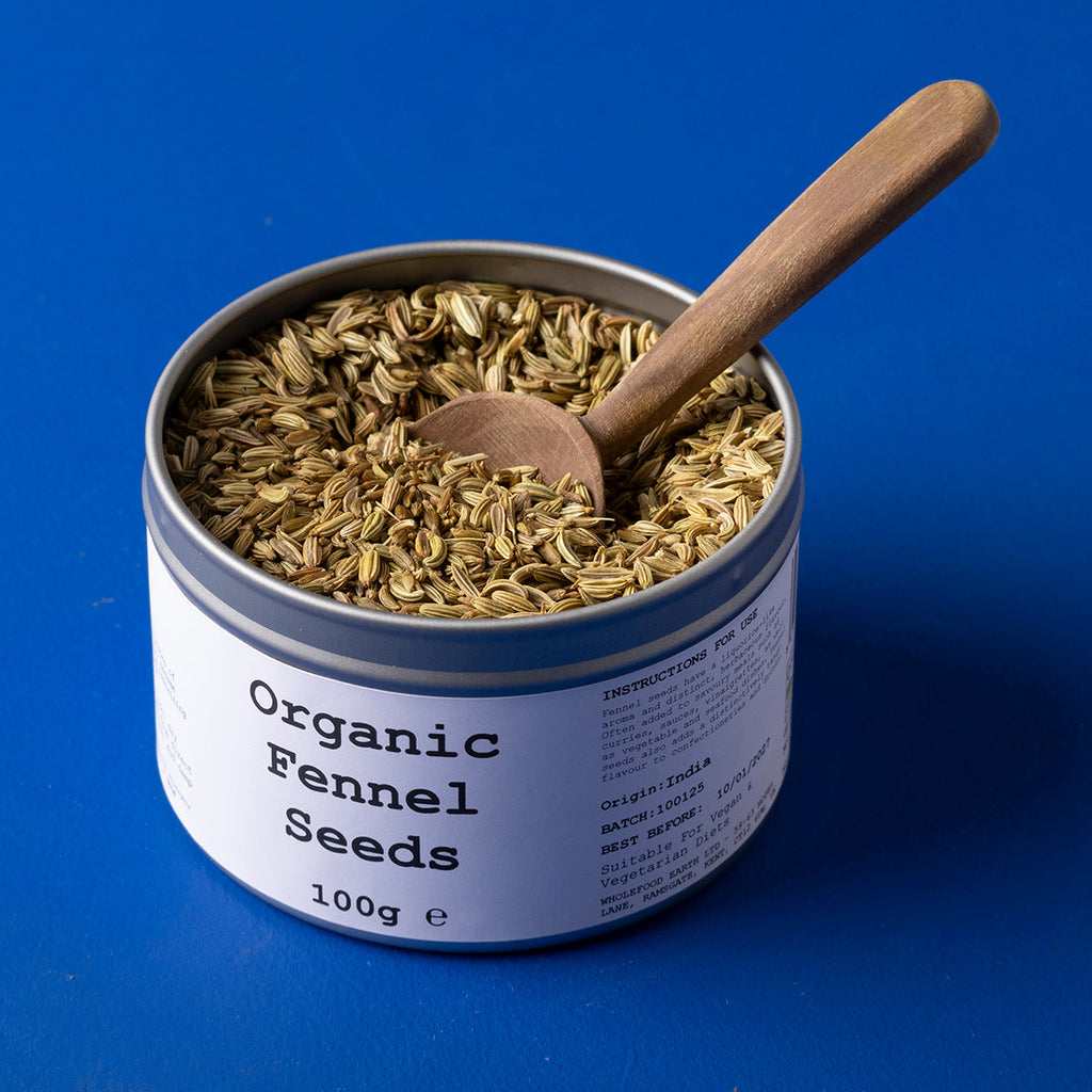 Organic Fennel Seeds 100g by Wild Elephant, view 4