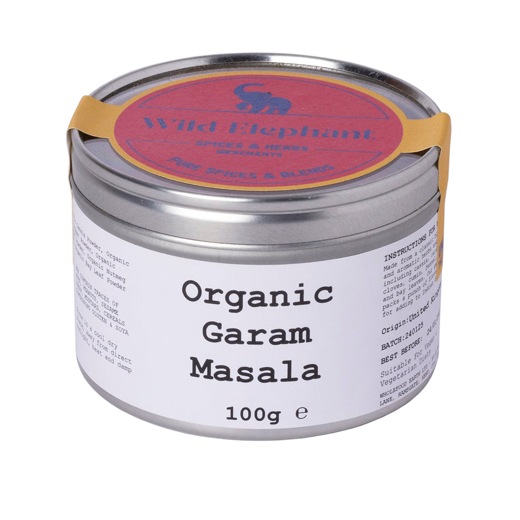 Organic Garam Masala 100g by Wild Elephant