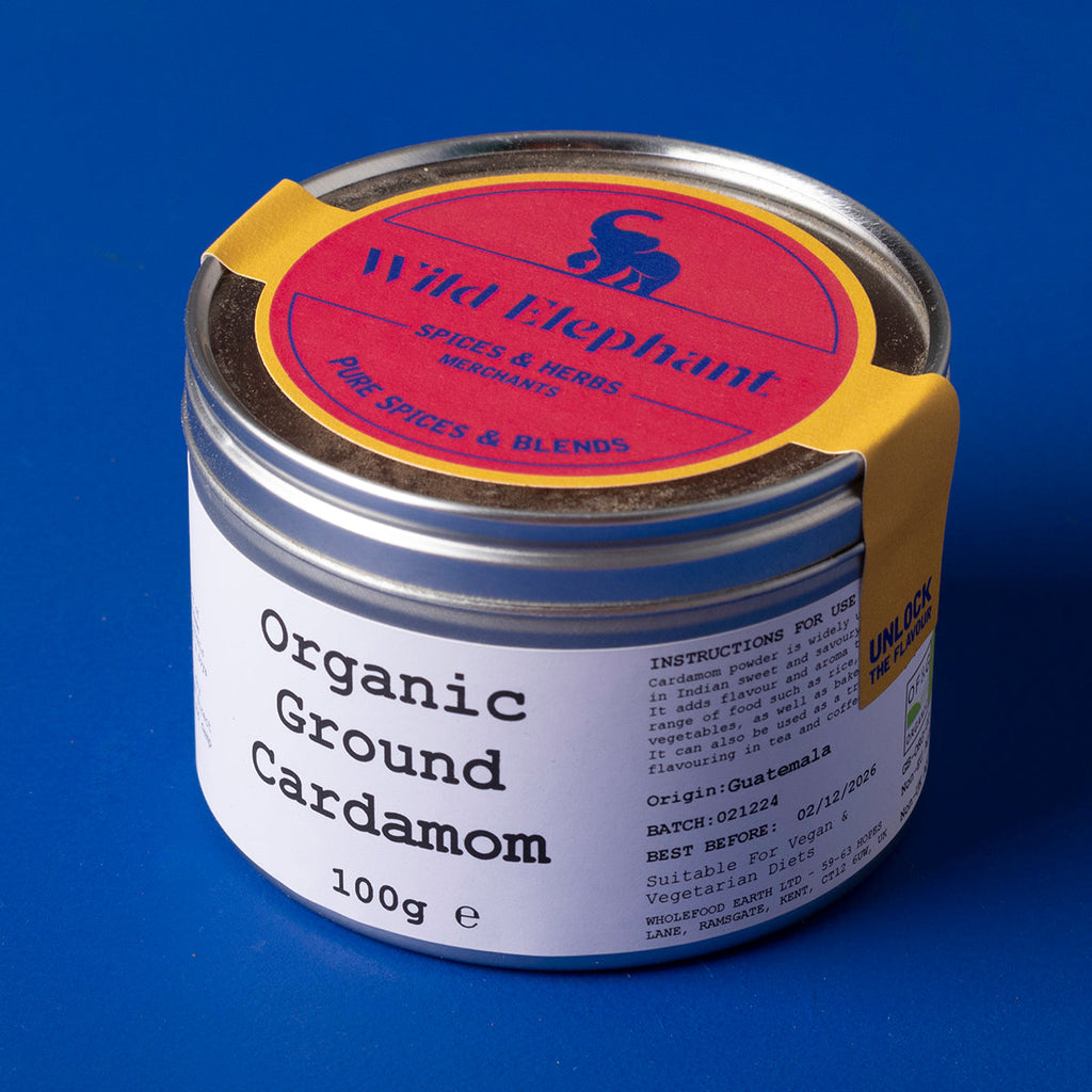 Organic Ground Cardamom 100g by Wild Elephant, view 5
