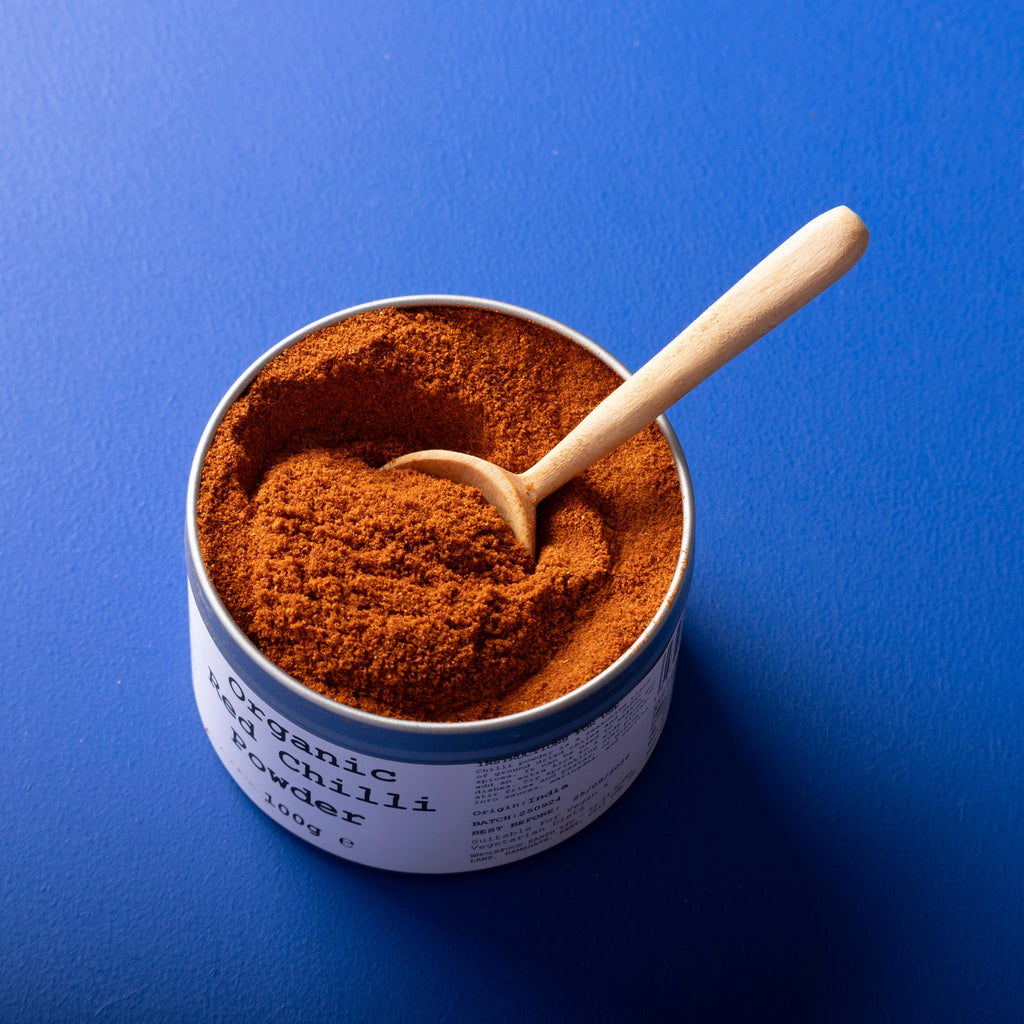 Organic Red Chilli Powder 100g by Wild Elephant, view 4