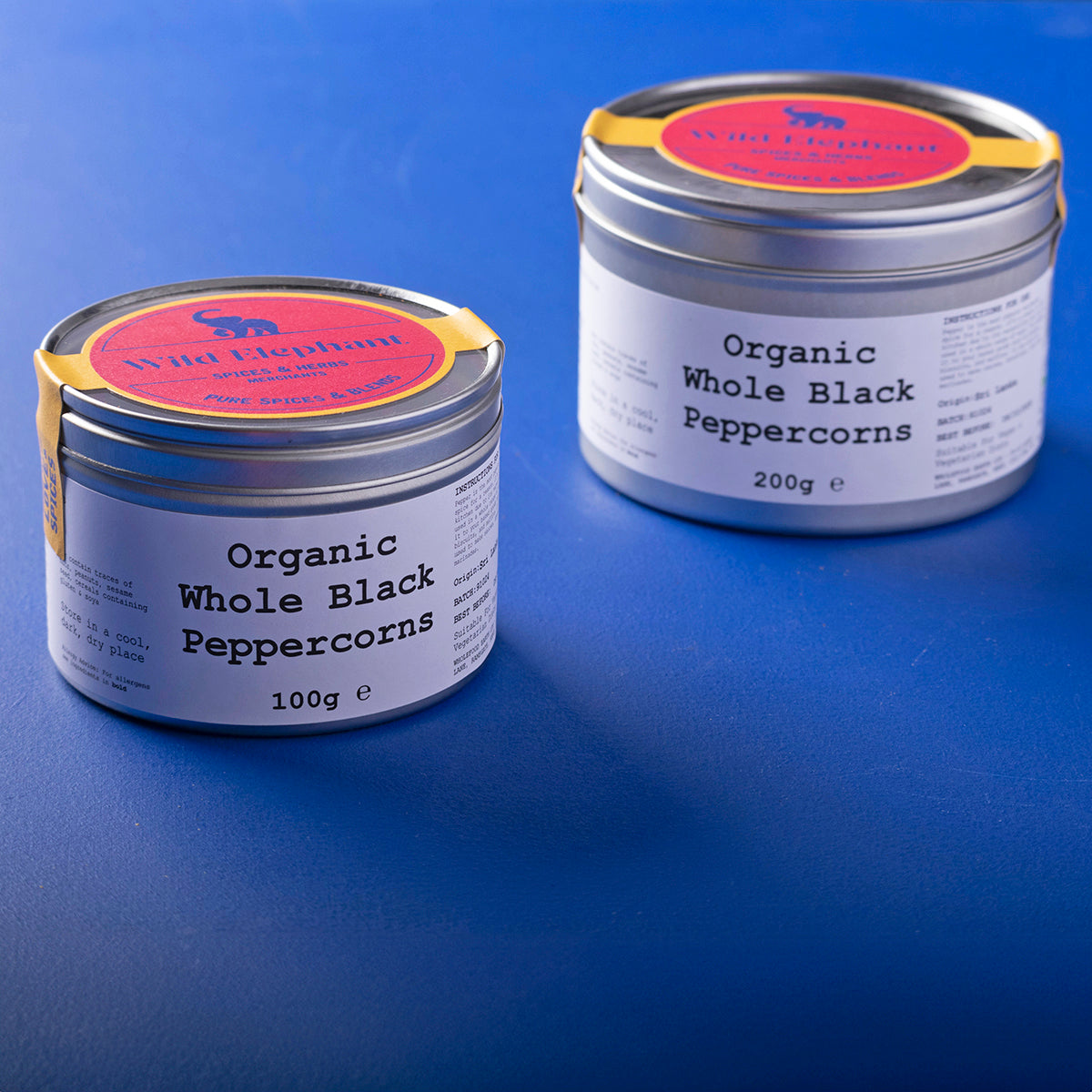 Organic Whole Black Peppercorns by Wild Elephant, view 5