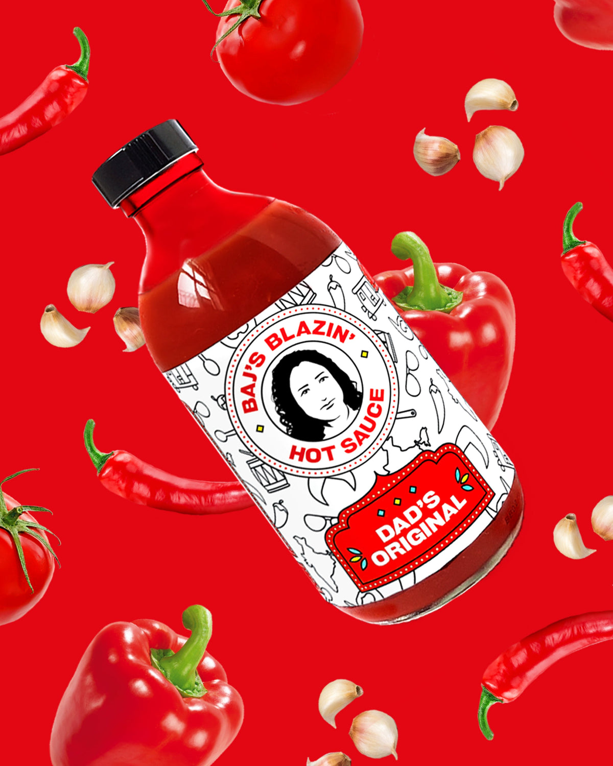 Dad's Original Hot Sauce 300ml by Baj's Blazin'